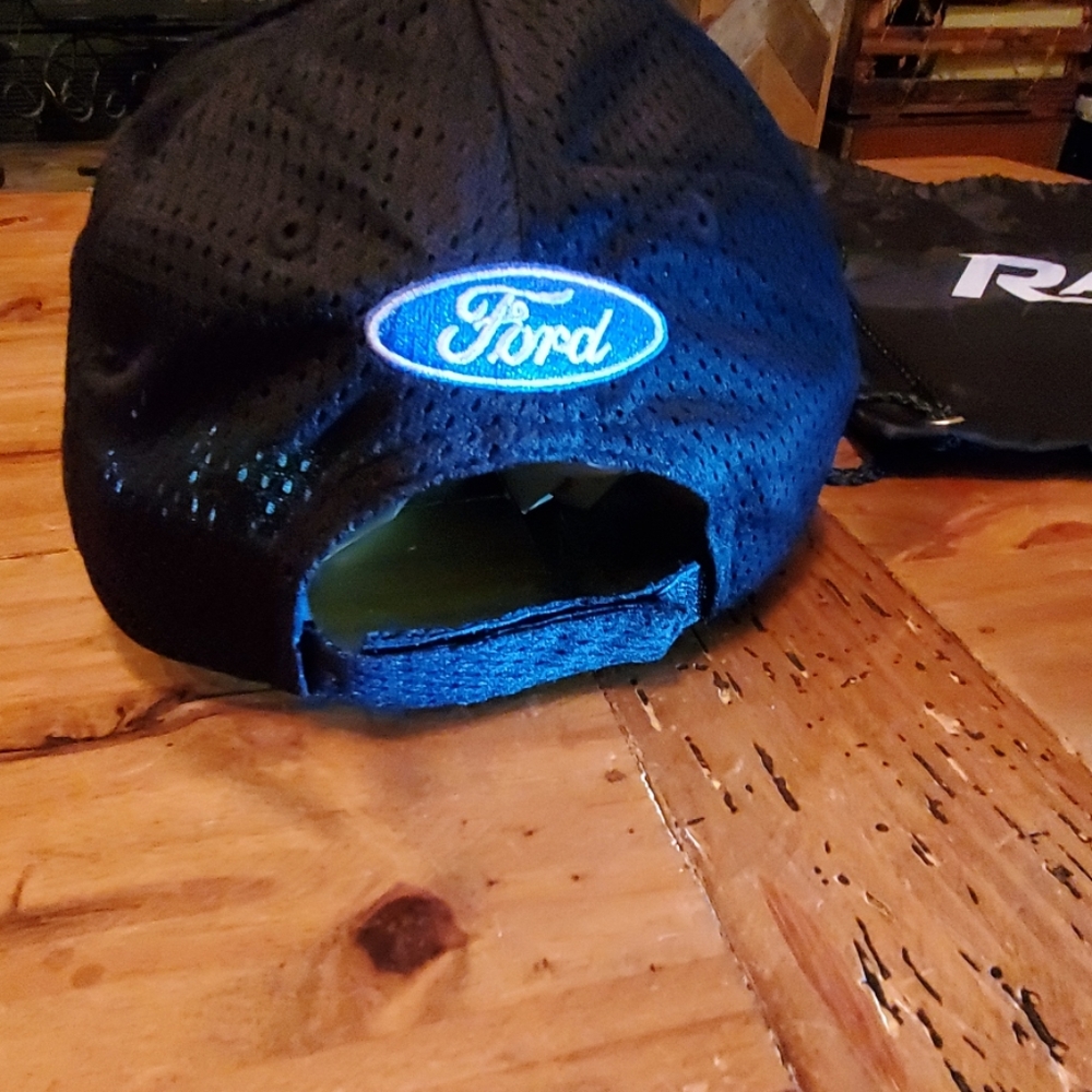 Ford Racing Hat and Drawstring Backpack - Picture 2 of 4